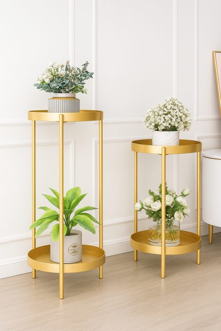 Double Tray Pot Stand ( Set of 2)