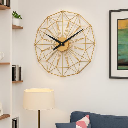 Black Aura & Golden Wallclock